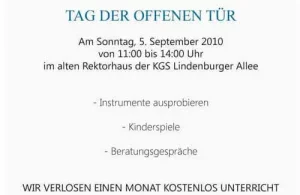 Tag der offenen Tür 2010