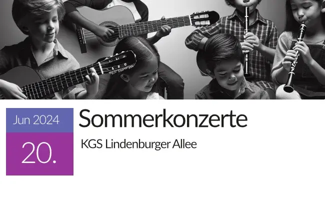 Sommerkonzert 2024 in der KGS Lindenburger Allee