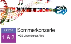 Sommerkonzert 2026 in der KGS Lindenburger Allee